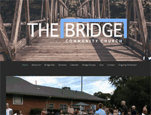 Tablet Screenshot of bridgecommunitychurch.net
